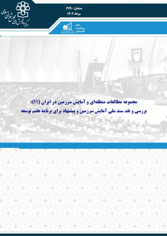 مجموعه مطالعات منطقهای و آمایش سرزمین در ایران