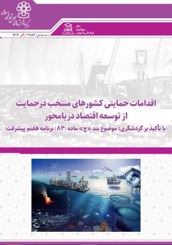 اقدامات حمایتی کشورهای منتخب در حمایت از توسعه اقتصاد دریامحور