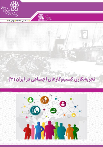 تجربه نگاری کسب و کارهای اجتماعی در ایران